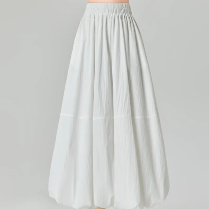 TUSHIFEI Casual Long Skirt Women's-2