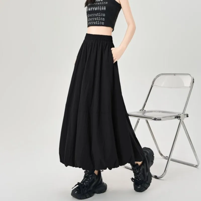 TUSHIFEI Casual Long Skirt Women's-18