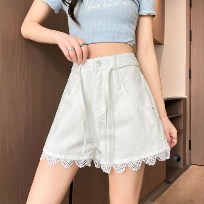 TUSHIFEI Denim Shorts Women's-9