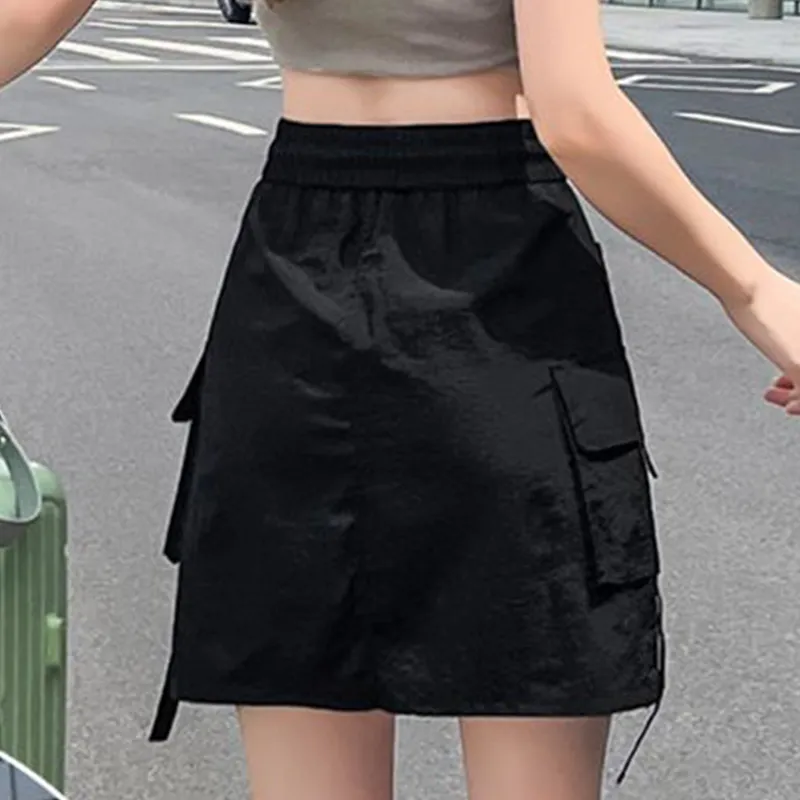 TUSHIFEI Cargo Short Skirts Women's-1