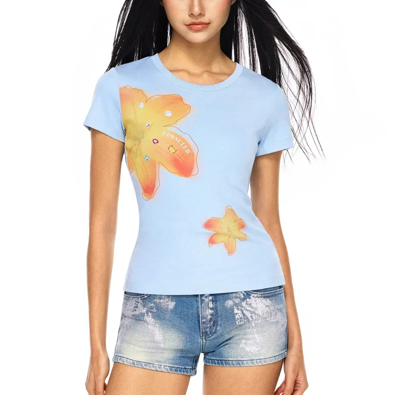 TUSHIFEI Regular T Shirt Women's-4