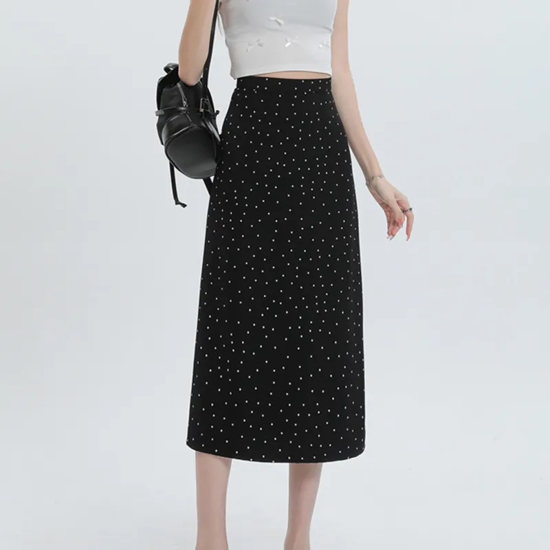 TUSHIFEI Casual Long Skirt Women's-3