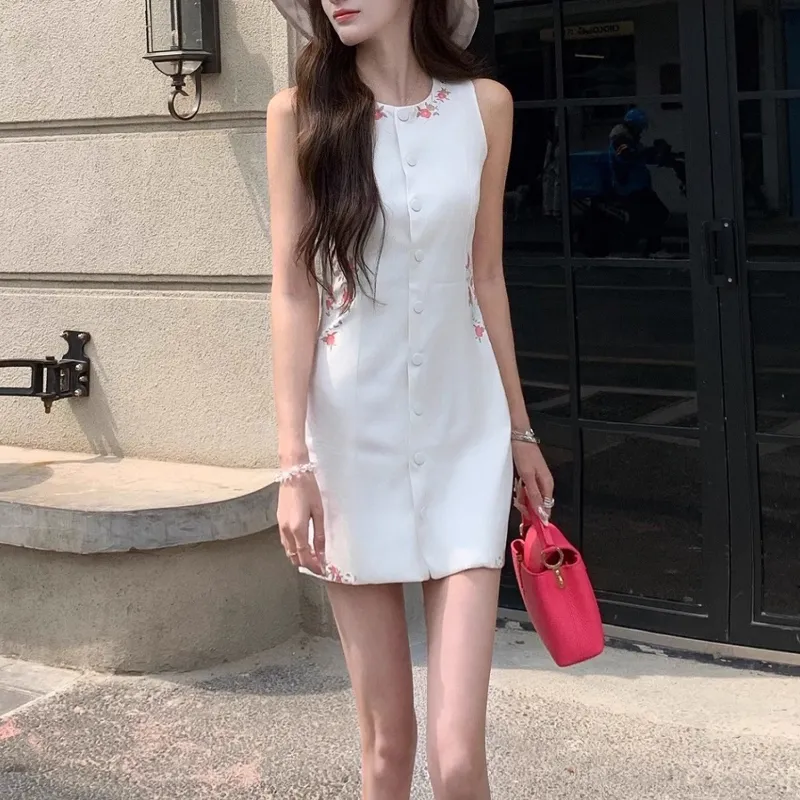 TUSHIFEI Sleeveless Dress Women's-5