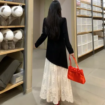 TUSHIFEI Long Sleeved Dresses Women's Image Color