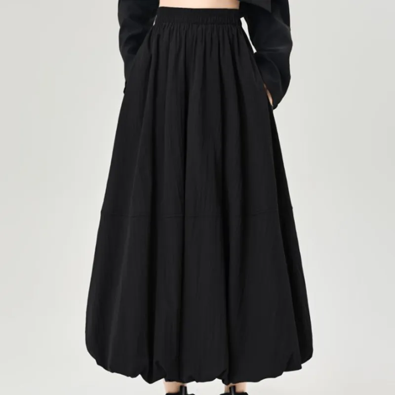 TUSHIFEI Casual Long Skirt Women's-20