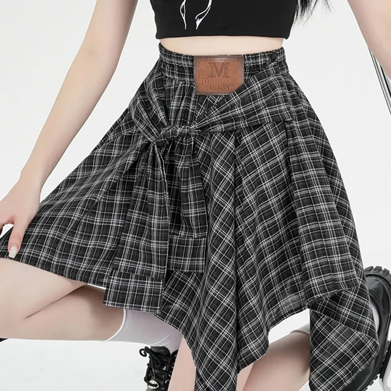 TUSHIFEI Casual Short Skirts Women's-4