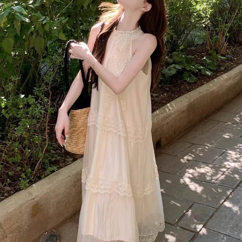 TUSHIFEI Sleeveless Dress Women's-4