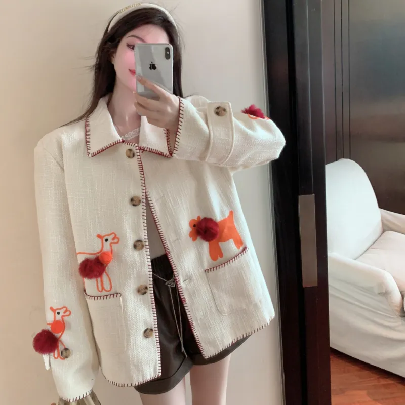 TUSHIFEI Jacket Women's Image Color-1