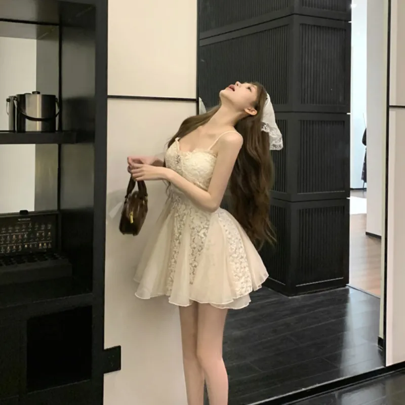 TUSHIFEI Slip Dresses Women's Image Color-2