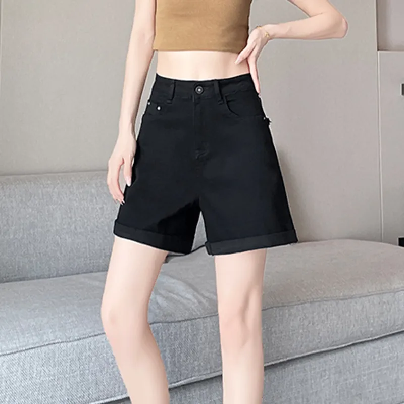 TUSHIFEI Denim Shorts Women's-4