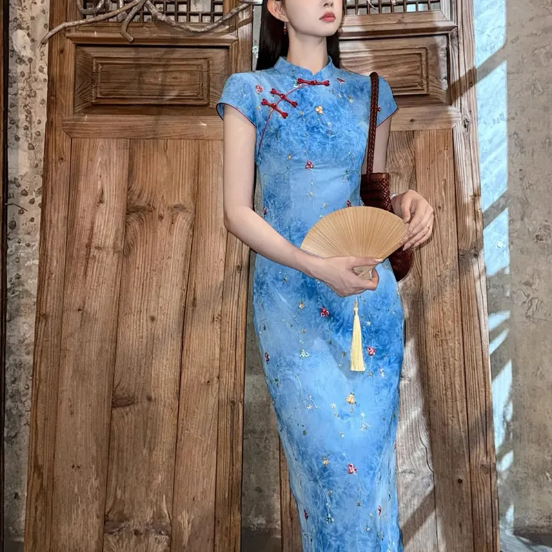 TUSHIFEI Short Sleeved Dress Women's-6