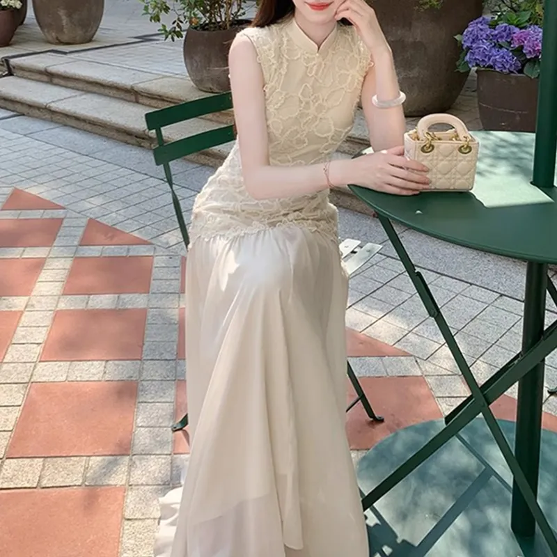 TUSHIFEI Sleeveless Dress Women's-6