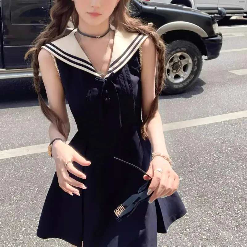 TUSHIFEI Sleeveless Dress Women's-2