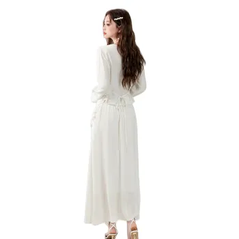 TUSHIFEI Skirt Set Women's White