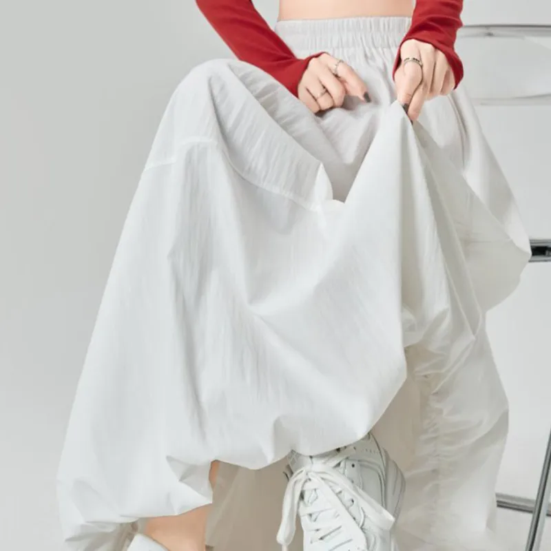 TUSHIFEI Casual Long Skirt Women's-4