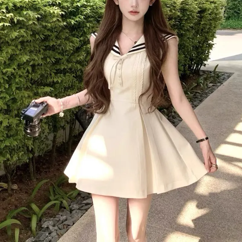 TUSHIFEI Sleeveless Dress Women's-7