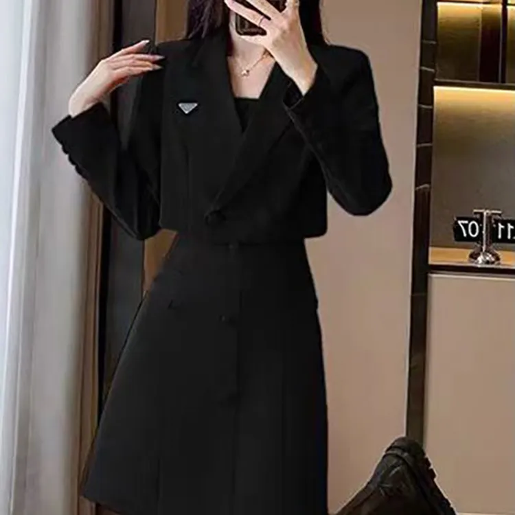 TUSHIFEI Two Piece Skirt Sets Women's-4