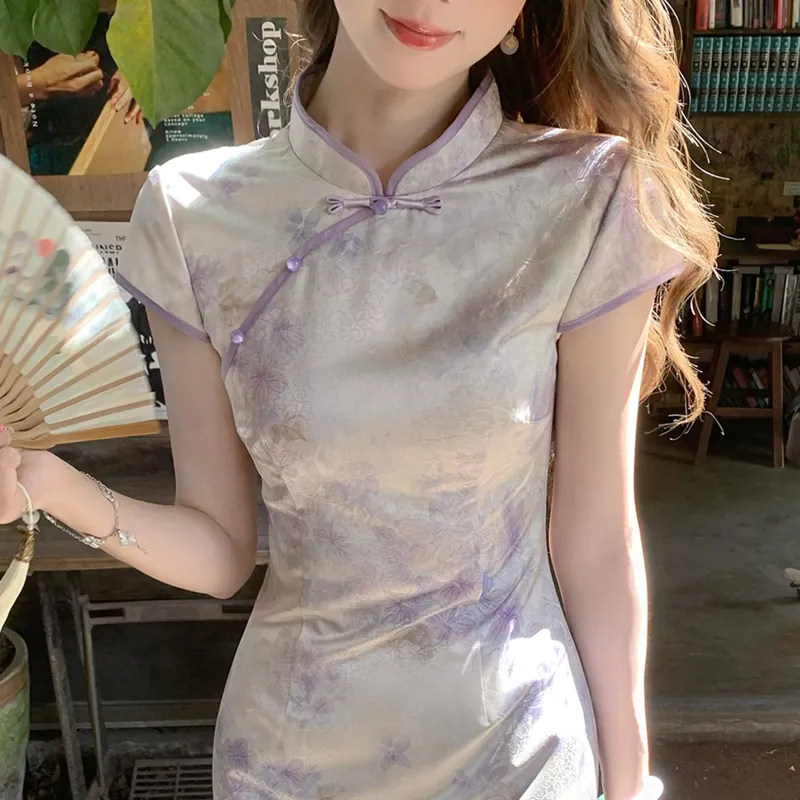 TUSHIFEI Short Sleeved Dress Women's-2