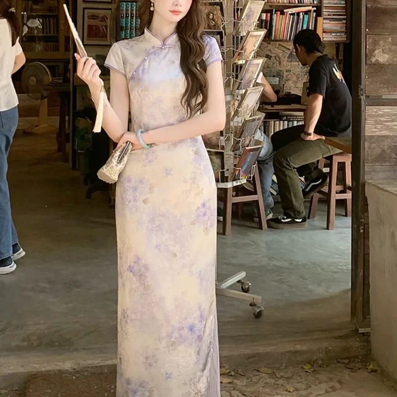 TUSHIFEI Short Sleeved Dress Women's-5