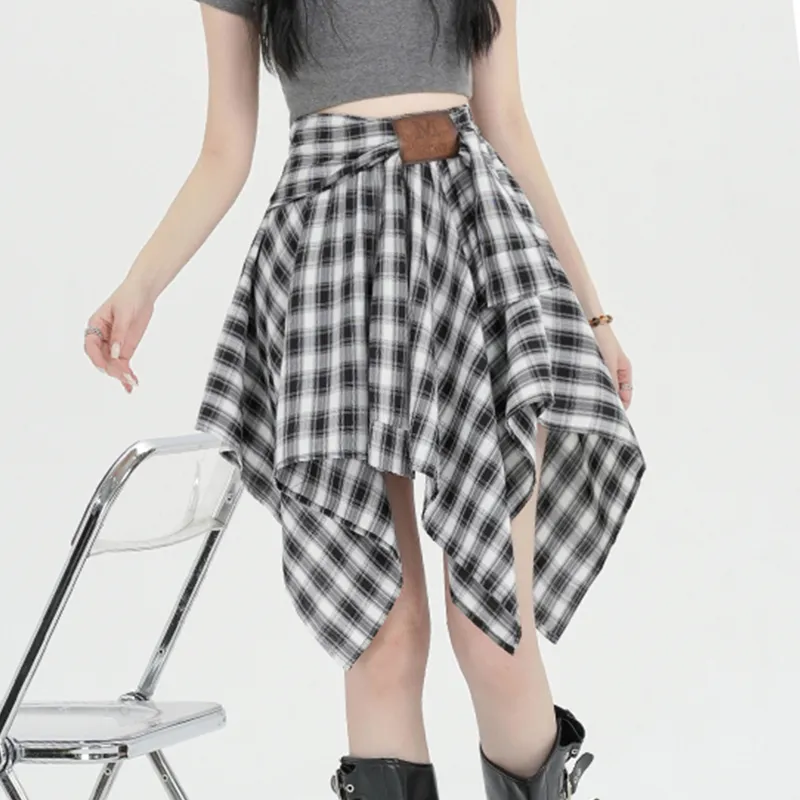 TUSHIFEI Casual Short Skirts Women's-11