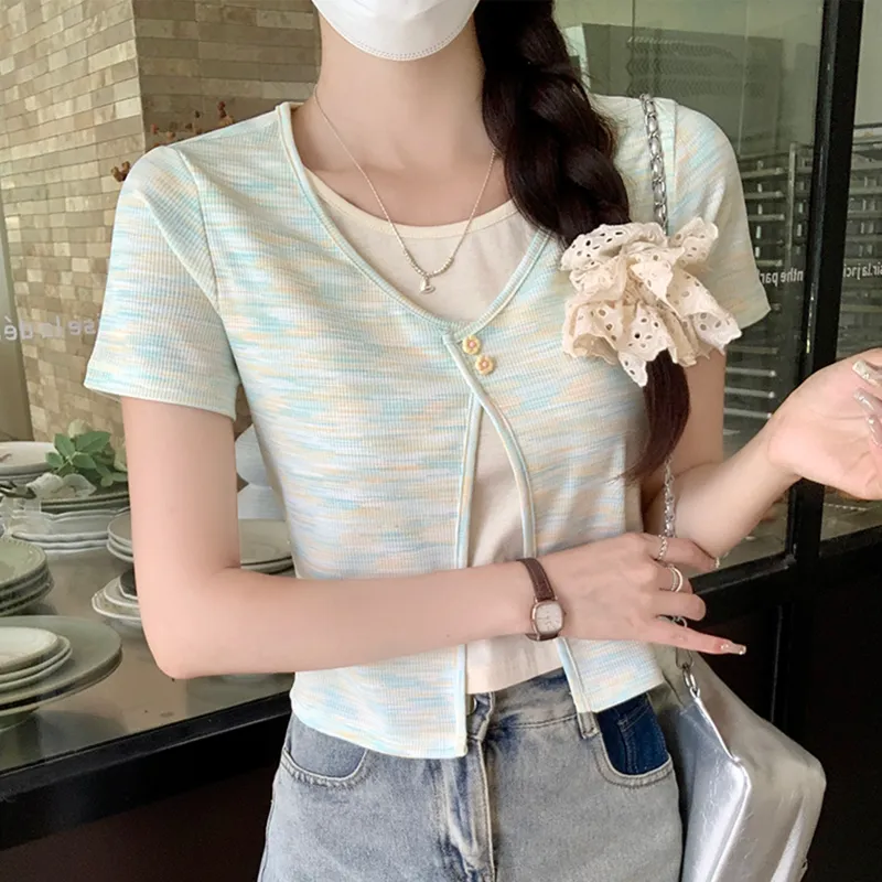 TUSHIFEI Regular T Shirt Women's-7