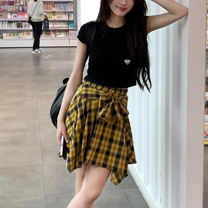 TUSHIFEI Two Piece Skirt Sets Women's-2