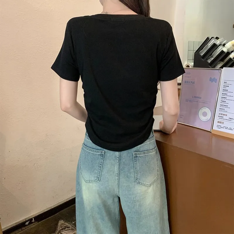 TUSHIFEI Regular T Shirt Women's-4