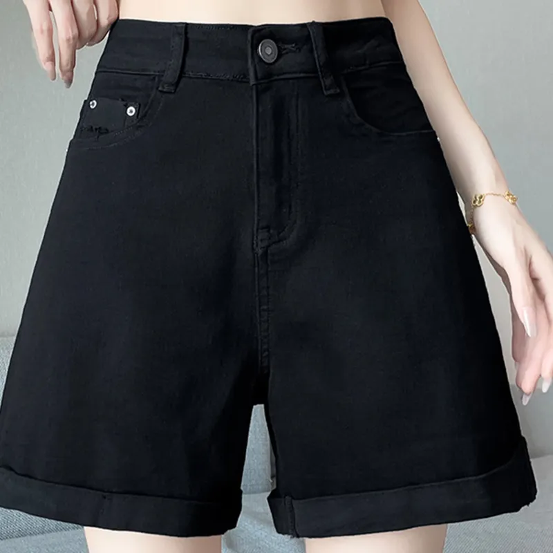 TUSHIFEI Denim Shorts Women's-3