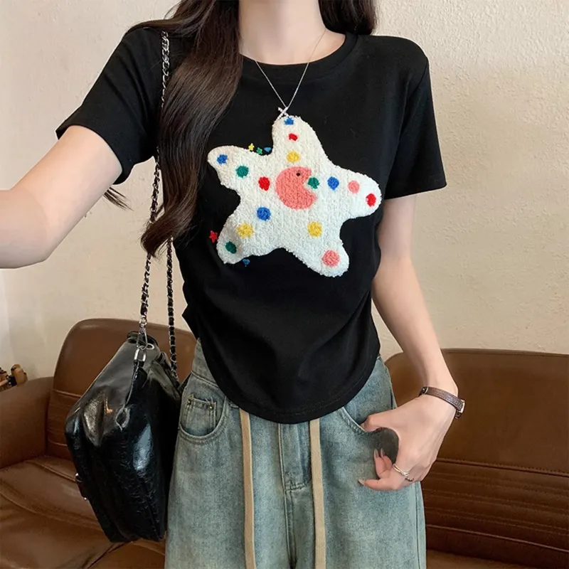 TUSHIFEI Regular T Shirt Women's-2
