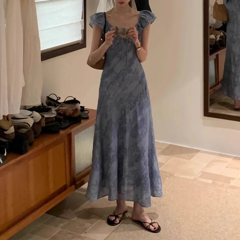 TUSHIFEI Short Sleeved Dress Women's-3