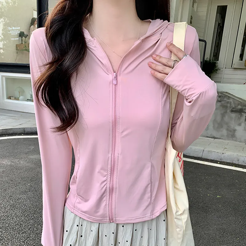 TUSHIFEI Cropped Coats Women's-15