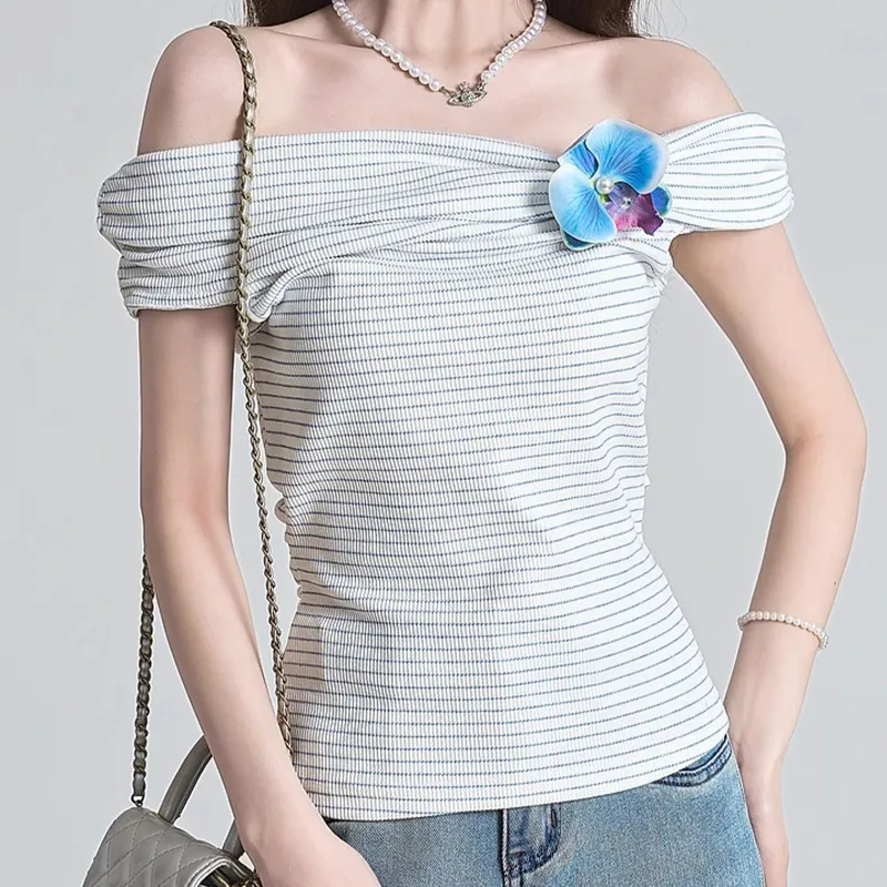 TUSHIFEI Regular T Shirt Women's Image Color-4