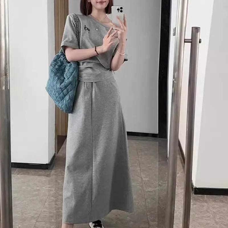 TUSHIFEI Two Piece Skirt Sets Women's-9