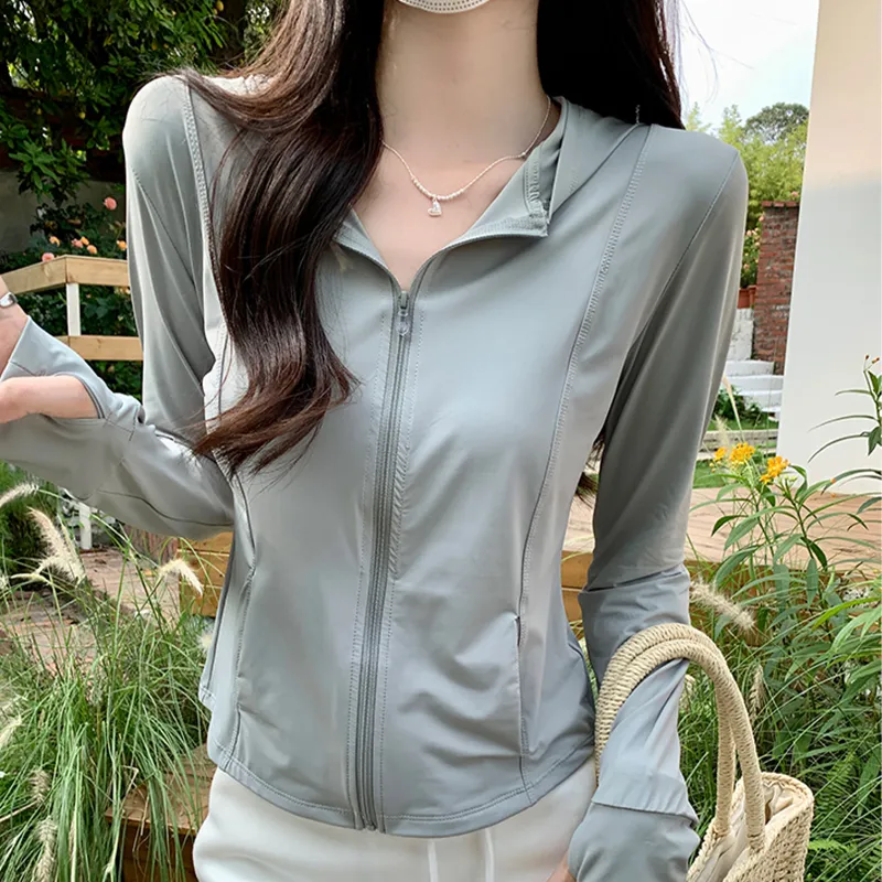 TUSHIFEI Cropped Coats Women's-11