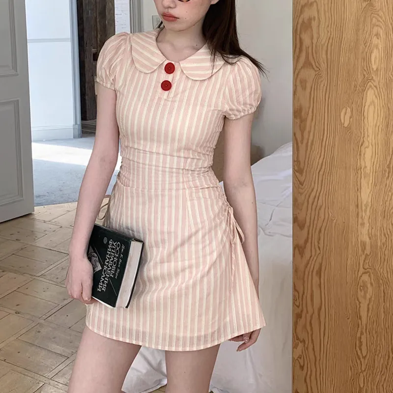 TUSHIFEI Short Sleeved Dress Women's-2