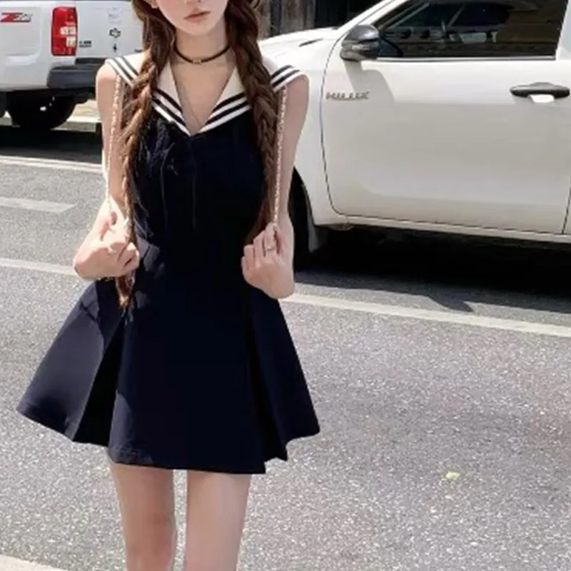 TUSHIFEI Sleeveless Dress Women's-3
