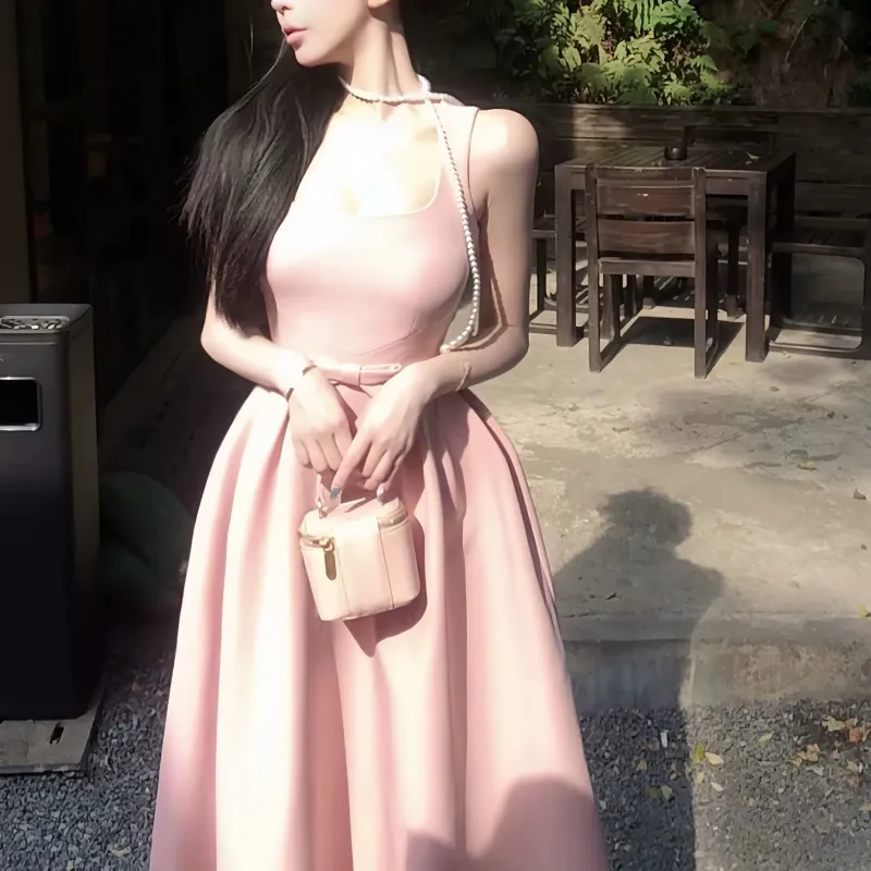 TUSHIFEI Sleeveless Dress Women's-2