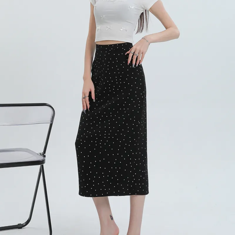TUSHIFEI Casual Long Skirt Women's-2