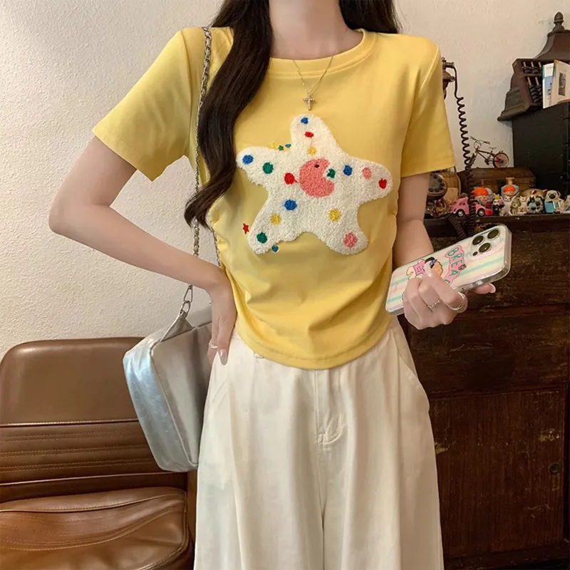 TUSHIFEI Regular T Shirt Women's-8