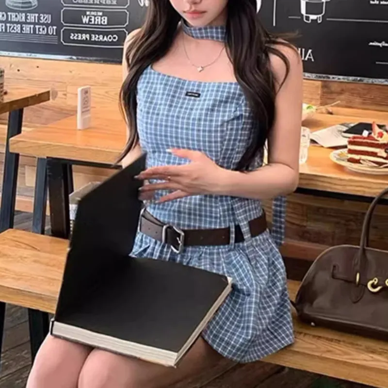 TUSHIFEI Sleeveless Dress Women's-5