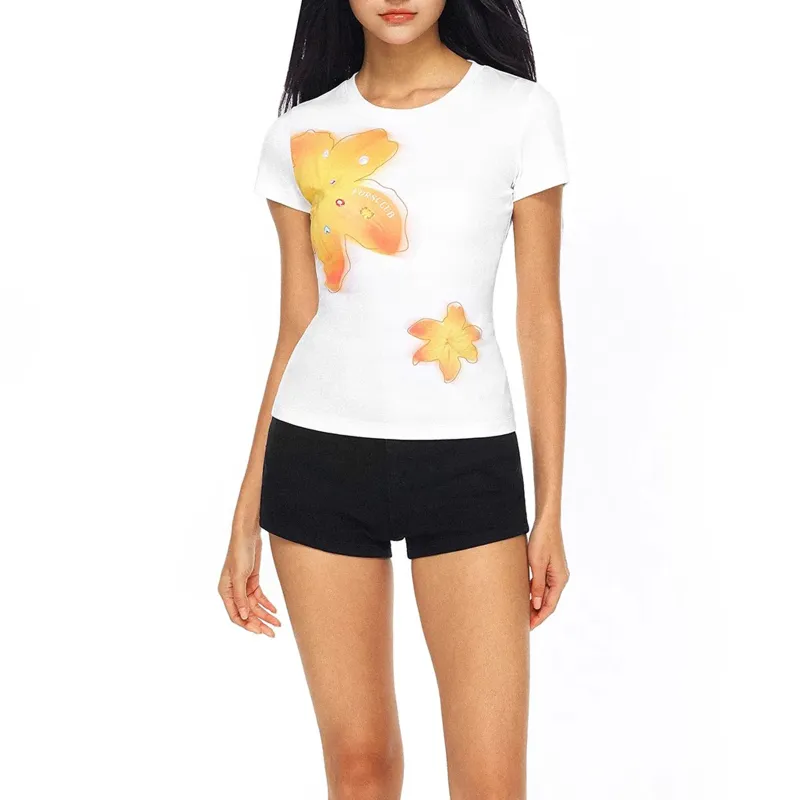 TUSHIFEI Regular T Shirt Women's-13