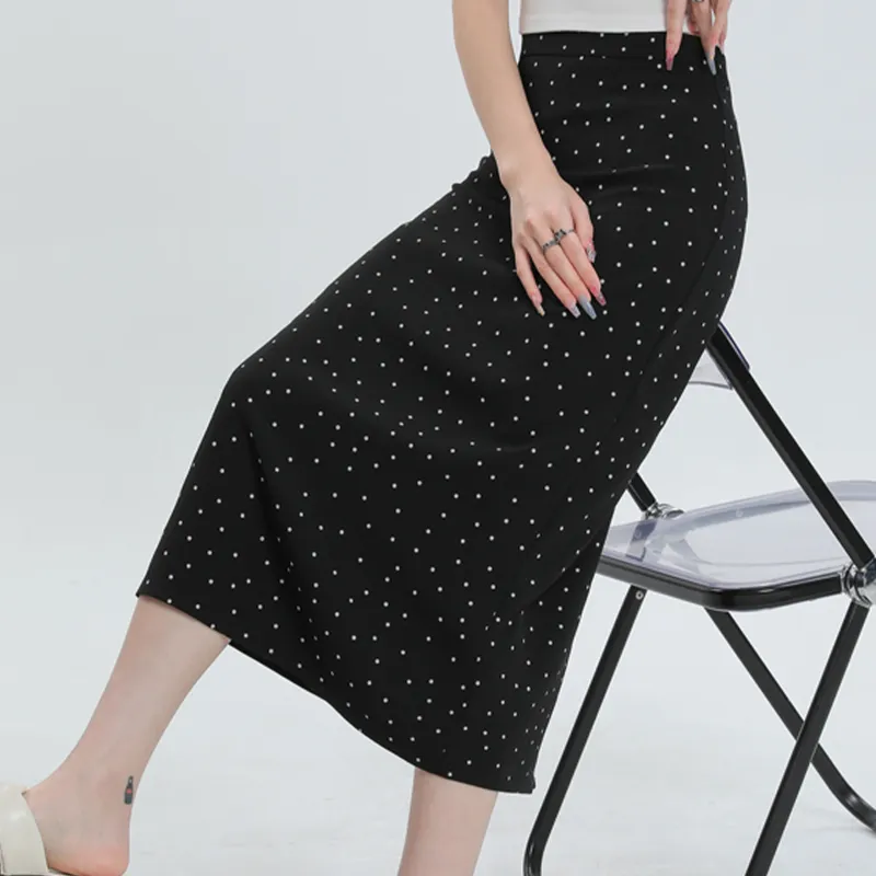 TUSHIFEI Casual Long Skirt Women's-4