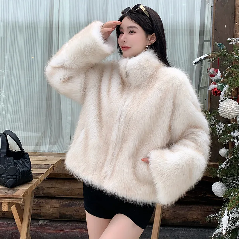 TUSHIFEI Velvet feel Coat Women's-2