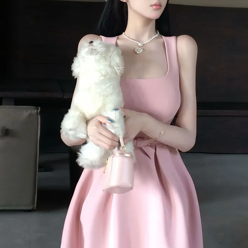 TUSHIFEI Sleeveless Dress Women's-3