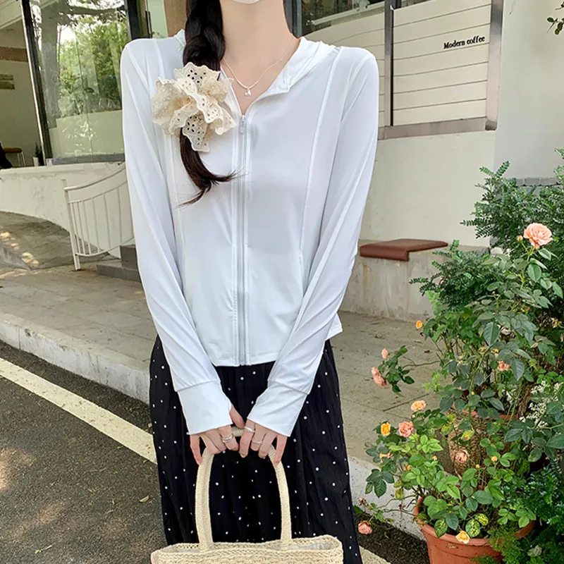TUSHIFEI Cropped Coats Women's-2
