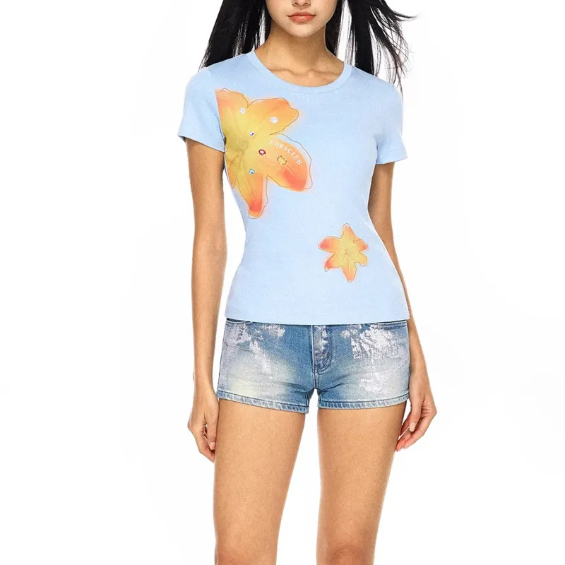 TUSHIFEI Regular T Shirt Women's-2