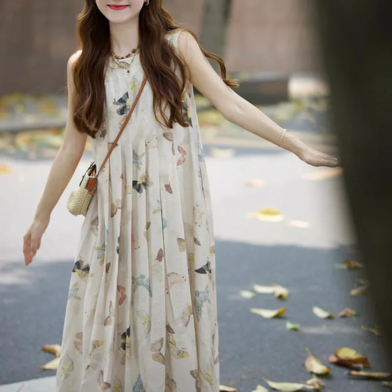 TUSHIFEI Sleeveless Dress Women's-8