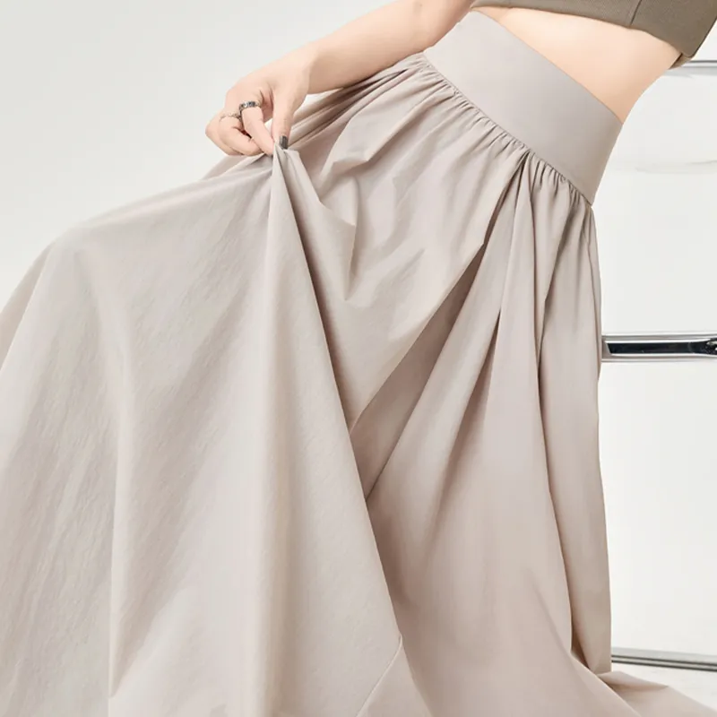 TUSHIFEI Casual Long Skirts Women's-16