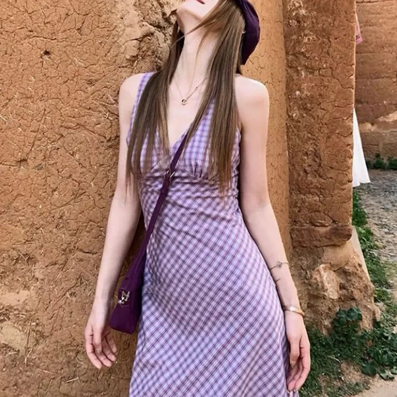 TUSHIFEI Sleeveless Dress Women's-6