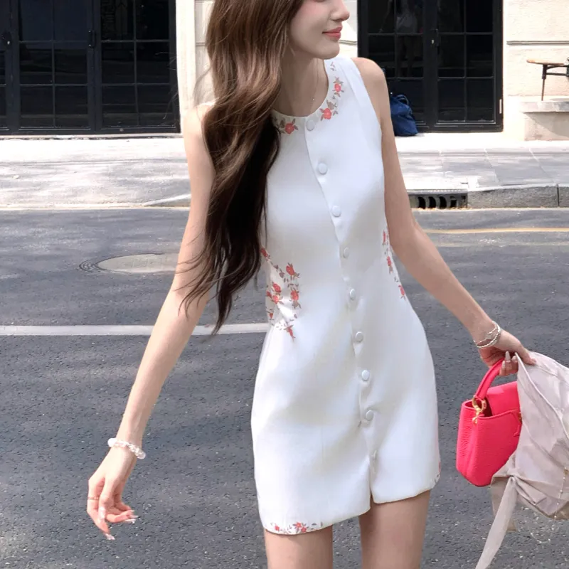 TUSHIFEI Sleeveless Dress Women's-3